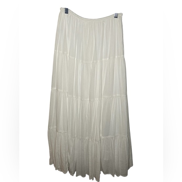 NWOT Aerie Beach Club Tiered Maxi Skirt - Picture 6 of 9